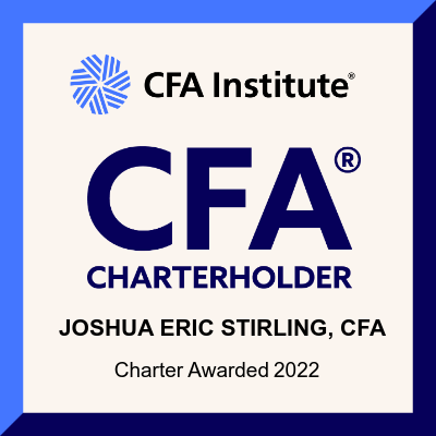 Josh Stirling CFA Badge